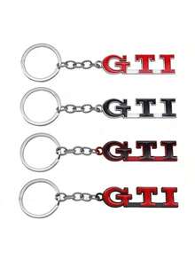 Metal Car Key Rings For VW GTI Logo Golf Polo Passat Rline Jetta Touareg Beetle Tiguan MK3 Touran Keychain Keyrings - GTI - View 8