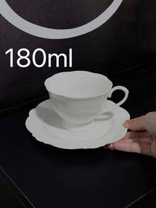 1 set Tasse et soucoupe en céramique pour expresso italien, ensemble petit-déjeuner de couple créatif, tasse à lait de couleur unie, convient pour restaurant, salon, café et pâtisserie, idéal pour l'expresso arabe, turc et italien, parfait pour la maison, le café et le restaurant. - Multicolore - Voir 12