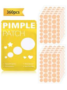 1440 piezas Pegatinas con caras redondas y lindas - Día y noche reconfortantes, suaves y no irritantes - Impermeables y transpirables, invisibles y ultradelgadas, artículo esencial. Para la cara, diseño suave transpirable/impermeable/ligero, material amigable con la piel, apto para usar durante el baño, apto para piel sensible. - Multicolor - Ver 13