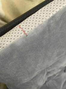 1pc Super Soft Plush Chair Cushion With Backrest, Suitable For Office, Leisure Chairs And Rocking Chairs, Lightweight Design - Multicolor - View 3