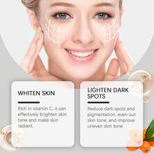 JAYSUING Crema Facial Hidratante De Vitamina C, Antimanchas, Antienvejecimiento, Cierra Poros, Reafirma La Piel, Iguala El Tono Y Brinda Brillo Natural, Hidratación Profunda, Textura Ligera Sin Grasa, Ideal Para Cuidado Diario Y Todo Tipo De Piel - Crema facial en cápsulas - Ver 4