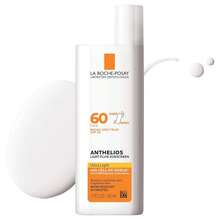 La Roche-Posay Anthelios Light Fluid Facial Sunscreen SPF 60, Lightweight Sunscreen For Face, Fluid Texture, Broad Spectrum SPF + Antioxidants, Oil Free & Oxybenzone Free, Travel Size 1.7 Fl. Oz. - trái cam - Xem 9