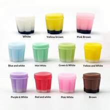 2026新款布丁钥匙扣迷你食物玩具，ICash酸奶果冻挤压玩具吊坠配饰，水晶布丁 - 生日礼物、圣诞礼物、节日礼物、完美礼物 - 彩色 - 查看 8