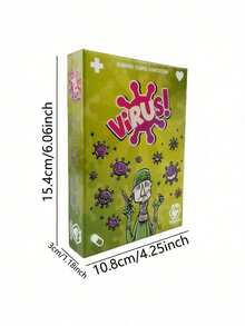 Virus Board Game | Viral Infection Themed Card Game | Family Party & Parent-Child Interaction Game | Holiday Party Essential - A - 查看 3