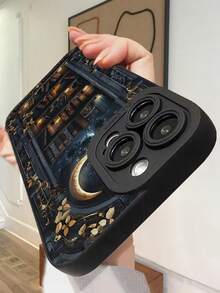1 funda de teléfono eleganteNo incluye cordón ni soporte, envío gratis. hacenoincluircordón para el cuelloystandLocalEntregaaFundaen4Funda anti-caída para teléfono, pintura infantil, clip de luna, planeta estrellado, brillo infantil, compatible con P14 Pro, dibujos animados 3D P13, P11 pintado, P12 anti-caída, dibujos animados XR. - Multicolor 2 - Ver 8