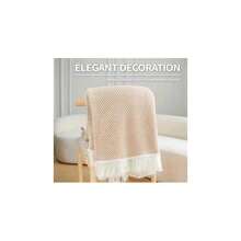Merino Wool Blanket - Large Throw Bedspread For Sofa Bed, Double Size,... - Multicolor - View 6