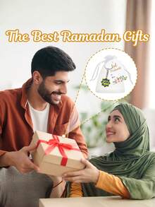 30/15Pcs Gift For Her/Him Eid Celebration Keychains | Ramadan Keychains With Islamic Crescent Symbol For Eid Ramadan Star Moon Keychains Hanging Decoration - Multicolor - View 6