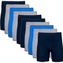 ¡RecomendadoGildan Paquete de bóxers con Cintura Cubierta, multipaquete Calzones Calzoncillo para Hombre¡Top de Temporada - Mezcla real (paquete de 10) - Ver 7