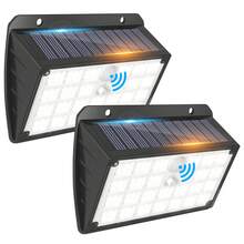 104LED Super Bright Solar Light Dusk To Dawn Solar Security Flood Light Waterproof Outdoor Battery Powered - T-104 - View 14