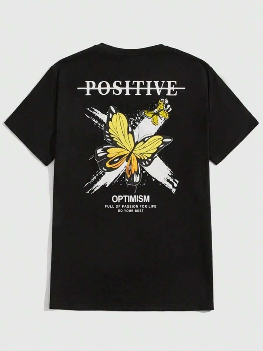 Men Outdoor Tees & Tanks - Black - View 1