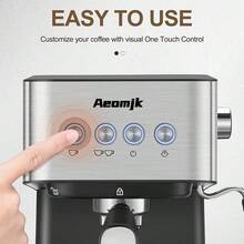 Semi-Automatic Concentrated And Extracted Milk Foam, Household And Office Coffee Machine - Multicolor - View 10