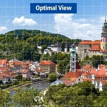 3m X 6m Cat Balcony Safety Net (Includes 20 Straps, 20 Expansion Screws, 20 Hooks) Cat Balcony Protective Fence Net, Cat Anti-Fall Net, Cat Railing Net Suitable For Balcony, Railing, Stairs, Terrace, Etc. - 300x600cm - View 2