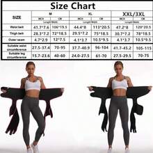 三合一塑身衣，透气可调节腰部训练带，提臀瘦身运动腰带 - 彩色 - 查看 9