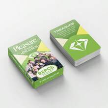 92pcs TREASURE Album "PLEASURE" Photocard, Sticker, LOMO Card Set, Includes Photocards, Stickers, LOMO Cards, Bookmarks, Ideal For Fans Collection - Multicolor - View 10