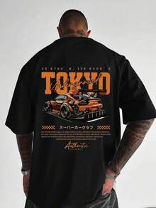 Men Outdoor Tees & Tanks - Black - View 1