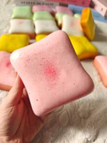 Realistic Toast Slow Rebound Stress Relief Toy, Valentine's Day/New Year Gift, Creative Desktop Decor - Multicolor - View 8