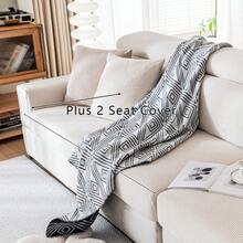 1 tấm bọc ghế sofa co giãn, chống thấm nước, chất liệu jacquard, kiểu dáng hiện đại tối giản, chống trượt, thích hợp cho ghế sofa hình chữ L và sofa 1/2/3/4 chỗ ngồi, sử dụng được quanh năm. - be - Xem 17