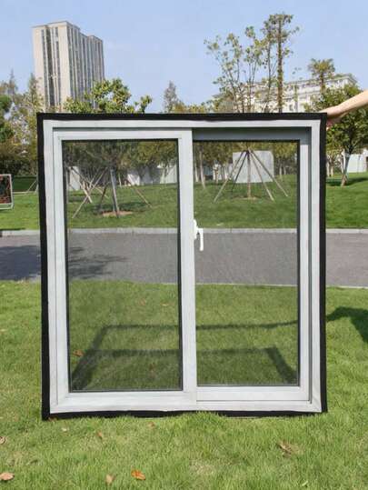 This Is A Breathable And Ventilated Fine Mesh Window Screen, A High-Density Insect And Mosquito Proof Window Screen, Suitable For Home And Office Doors And Windows. Easy To Install And Durable!!!