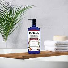 Dr Teal's Shea Butter And & Almond Oil Body Wash 24oz - bơ hạt mỡ - Xem 6