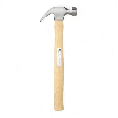 Honey- 7oz Wood Handle Claw Hammer