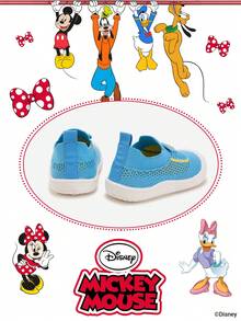 Disney 1 Pair Children's Collaborative Sports Shoes, Suitable For Daily Wear, Festivals, Sports, Outdoor, Comfortable, Non-Slip, Durable, Breathable (Boys' Sports Shoes, Boys' Skate Shoes, Children's Sports Shoes, Girls' Sports Shoes, Girls' Skate Shoes) - Blue - View 3