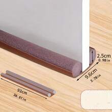 Strip Segel Pintu Kedap Suara, Dapat Mengisi Celah dan Bagian Bawah Pintu Kedap Suara, Secara Efektif Mencegah Masuknya Udara Dingin. Mudah Dipasang, Pasang di Bukaan Pintu, Dapat Meningkatkan Kekedapan Pintu - A - View 11