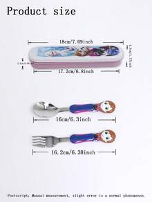 Disney Bộ đồ ăn hoạt hình Anna và Elsa trong phim Frozen: đĩa vuông, bát ren, bát có quai đơn, cốc hai màu, cốc có quai đơn bằng thép không gỉ, nĩa và thìa, bộ đồ ăn gia đình, tiệc sinh nhật, Giáng sinh, đẹp và bền. - Nhiều màu - Xem 7