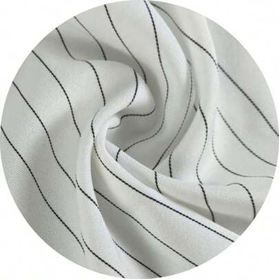 Tecido Risca de Giz alfaiataria 1,50mts de Largura Gabardine com elastano Twoway Para  Caças Blazer, terno, saia