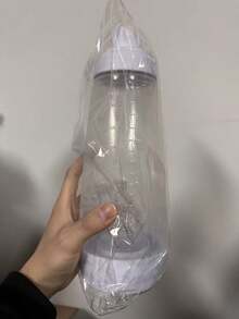 1pc 1000ml/33.8oz Cake Mixer - Kitchen Baking Tool, Manual Whisk For Cakes, Cookies & Baked Goods, Easy Squeeze Design, Precise Measurement, Smooth Mixing Essential Plastic Bowl - Multicolor - View 10