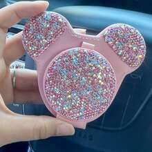 1pc Car Sun Visor Glasses Clip, Durable Car Interior Glasses Holder, Universal Visor Clip, Suitable For Dashboard And Console Storage, Easy Installation For All Vehicle Models, Cute Cartoon Car Interior Decor - Multicolor - View 14