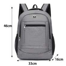 Mochila Masculina Semi Impermeavel Notebook Elegantes Excecultivo Social - Multicolorido - Visão 2