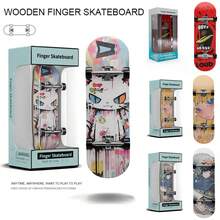 Ván trượt ngón tay chuyên nghiệp, chất liệu gỗ phong và hợp kim, trọng lượng tịnh 4g, nhiều kiểu dáng, đồ chơi ván trượt ngón tay sáng tạo, bộ sưu tập ván trượt ngón tay, ván trượt ngón tay chuyên nghiệp dành cho thi đấu, ván trượt ngón tay sưu tầm. - Nhiều màu - Xem 2