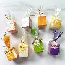 2026 New Realistic Slow Rebound Toast Keychain, PU Foam With Milky Scent Squishy Charm, Gift For Birthday, Christmas, Holiday, Perfect Gift - Multicolor - View 3