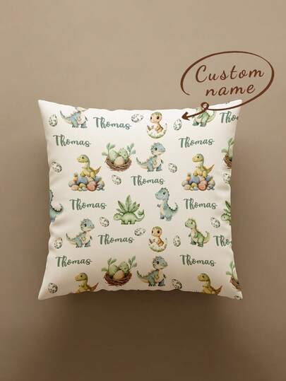 1pc Customized Personalized Text Printed Pillow Case,Double Sided Print Pillow Cover For Mother's/Father's/Thanksgiving/Teachers' Day, Great Gift For Family, Friends And Yourself