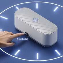 Multifunctional Vibration Cleaning Machine Contact Lens Cleaning Machine Vibration Cleaning Watch Jewelry Teeth - Multicolor - View 3