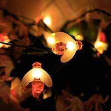 LED String Lights, 31.2ft Waterproof Outdoor Lights Birthday, Wedding & Garden Decor - 50-Light Little Bee - Xem 7