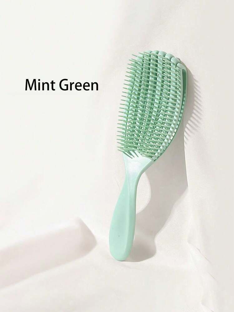 女士专用柔韧梳 - 干湿两用，防静电 - 适用于直发、长发、浓密或卷发。轻松梳开缠结的头发，柔软灵活的梳齿按摩头皮。便携易清洗，适合居家、学校、办公室、旅行和美发沙龙使用（章鱼梳、贝壳梳、波浪梳、梳子、发刷、美发、造型梳、卷发梳、边缘梳、解结梳、美发工具、发饰、发型师）。母亲节礼物。 - A - 查看 9