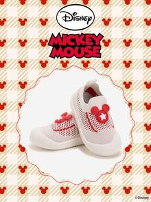 Disney 1 Pair Kids' Sneakers, Suitable For Daily Wear, Festivals, Sports, Outdoor Activities, Comfortable, Non-Slip, Durable, Breathable (Boys' Sneakers, Boys' Skate Shoes, Kids' Sports Shoes, Girls' Sneakers, Girls' Skate Shoes) - White - View 2