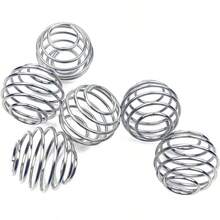 6 Pcs Small Shaker Ball Formula Mixers 304 Stainless Steel For Baby Bottles Nutrition Shake Bottles Blender Mixing Ball Bottle 6 Pack - -銀- - 查看 3