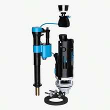 Skylo Bottom Entry Cistern Component Kit With Flush Valve Button & Inlet Valve - C - View 1