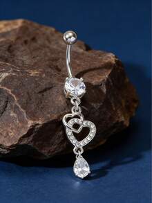 Bohemian European & Asian Retro Sexy Street Style INS Viral Ocean Beach Vacation Starfish Shell Heart Navel Ring (Based On Actual Item) - Multicolor - View 6