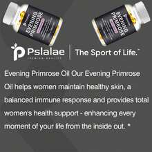 PSLALAE Evening Primrose Oil 1300mg - Balance Hormone, Reduces Menopausal Discomfort, Improve Endocrine Health, Promotes Skin & Immune Health - 120pcs - 兩瓶更優惠 - 查看 5