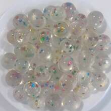 批发闪亮星星弹力球，价格实惠的礼品和嘉年华奖品 - 透明 - 查看 5