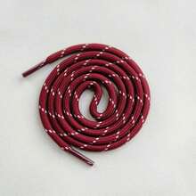 1 Pair Burgundy Geometric Pattern Casual Beach Polyester Rope Sandals, Versatile For Outdoor Use All Year Round - Burgundy - Xem 6