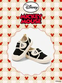 Disney 1 Pair Kids' Sneakers, Suitable For Daily Wear, Festivals, Sports, Outdoor Activities, Comfortable, Non-Slip, Durable, Breathable (Boys' Sneakers, Boys' Skate Shoes, Kids' Sports Shoes, Girls' Sneakers, Girls' Skate Shoes) - Black - View 2