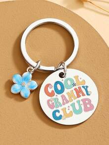 送给奶奶的生日礼物，独特的奶奶礼物创意，孙辈送给奶奶的最佳礼物，酷炫的奶奶钥匙扣，生日、圣诞节、母亲节礼物 - 彩色 - 查看 4