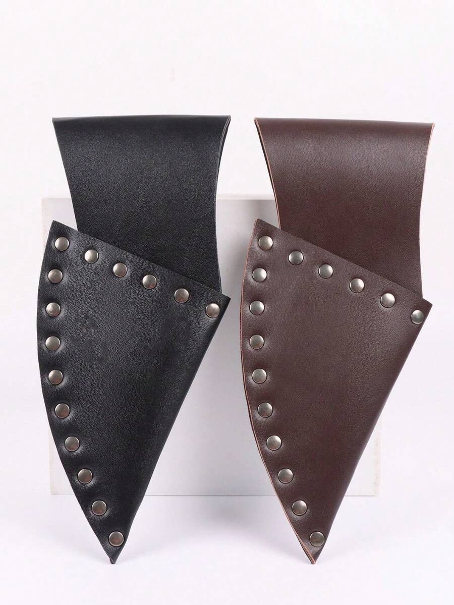 中世纪PU皮革刀鞘，维京服饰配件，万圣节服装道具 - A - 查看 1