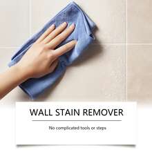 ¡Renovación de pared sin esfuerzo! Spray de limpieza suave todo en uno, fórmula de acción rápida para manchas y marcas resistentes, protege la textura de la pared mientras disuelve la suciedad, elemento esencial para el mantenimiento diario del hogar - Líquido - Ver 4