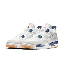 Nike 男士 SB X Air Jordan 4 Retro SP 篮球鞋，休闲运动鞋，2026 春季新品 DR5415-100 - 白色 - 查看 7