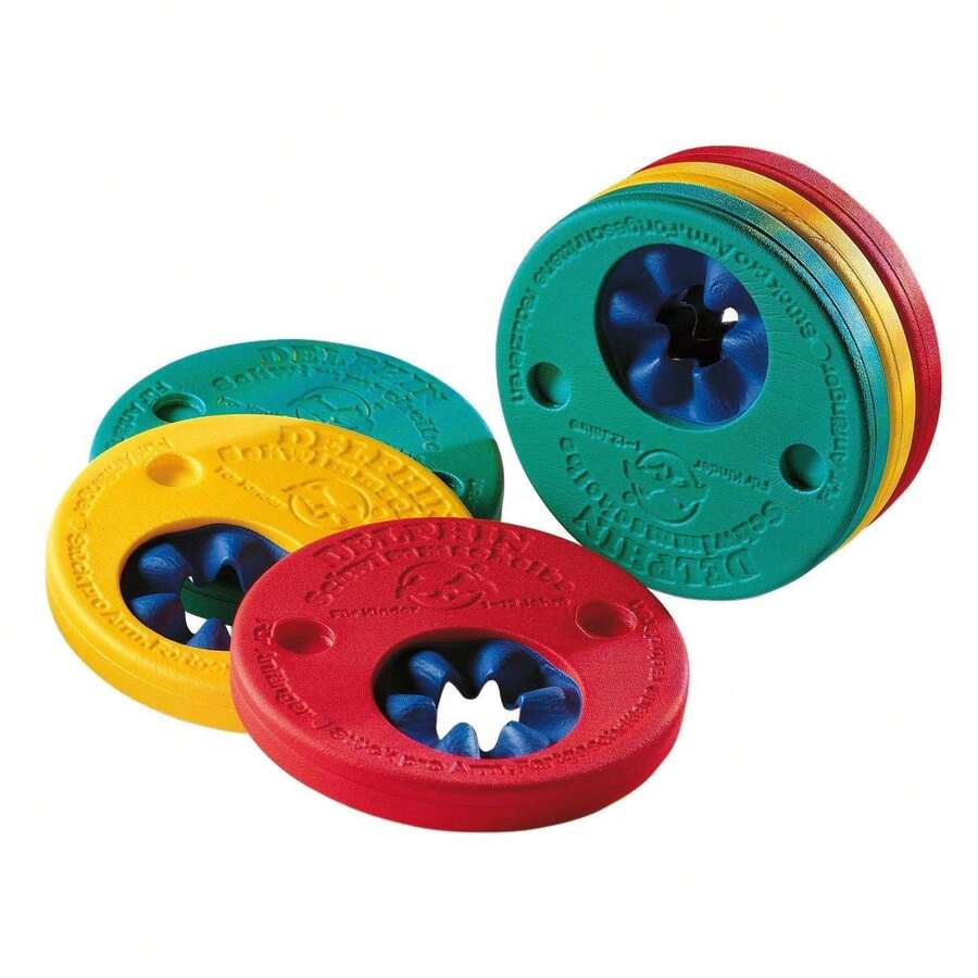 Delphin Swimming Armbands 6 Discs Set For Children (2 To 12 Years) - Floatation - Multicolor - View 1